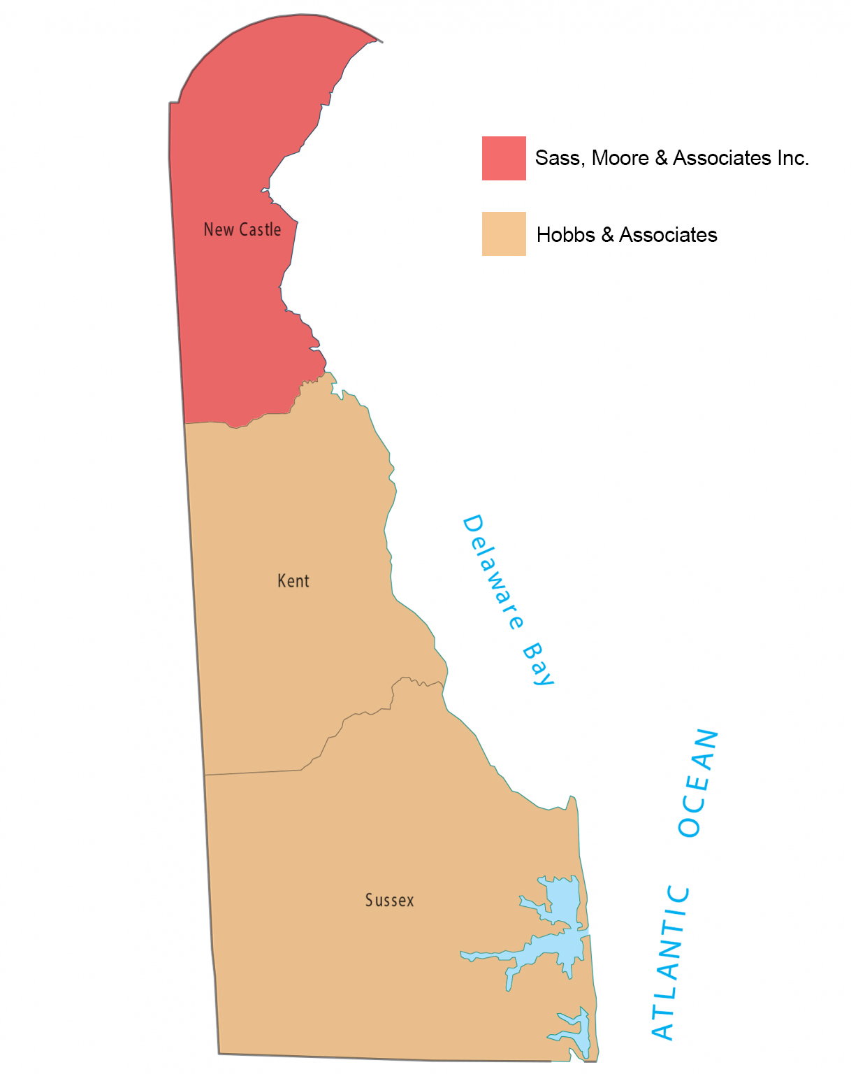 Delaware territory map